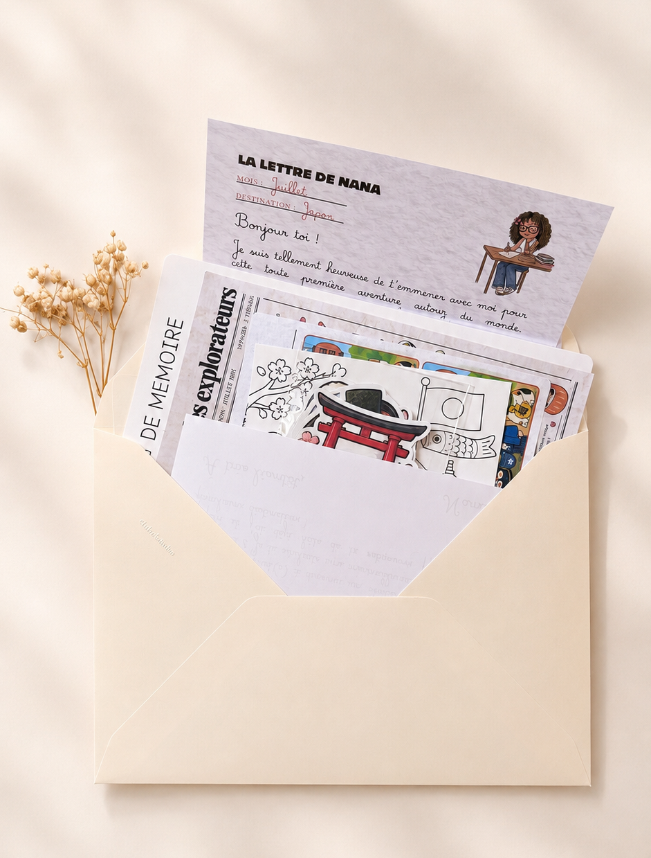 Courrier de juillet - enfants